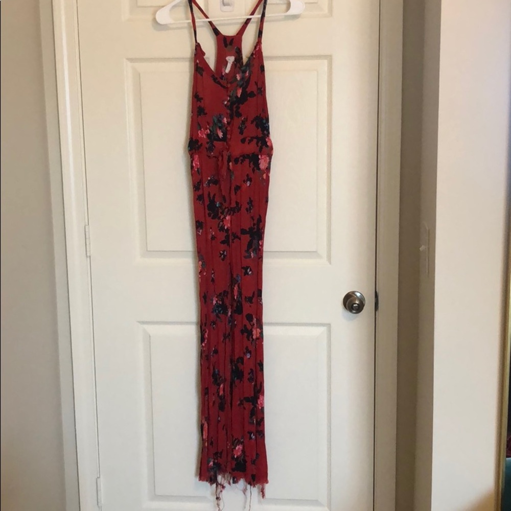 Free people strappy jumpsuit.